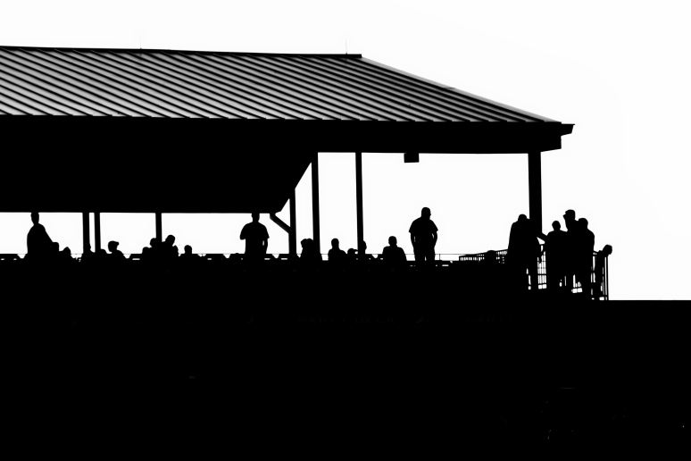 Silhouettes on the Party Deck