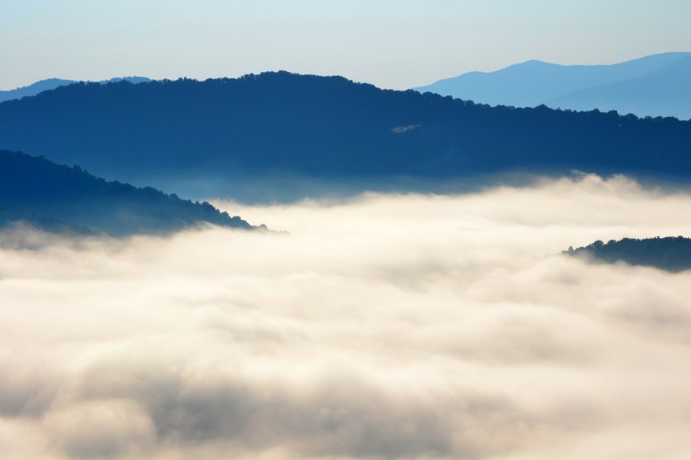 Morning Fog on the Blue Ridge Parkway